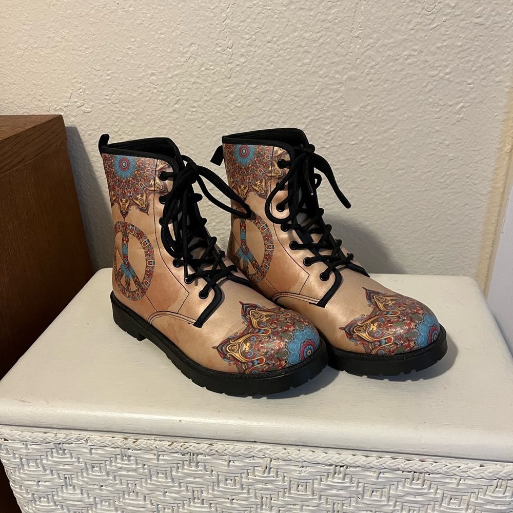 Yes We Vibe Down To Earth Vegan Moto Boots